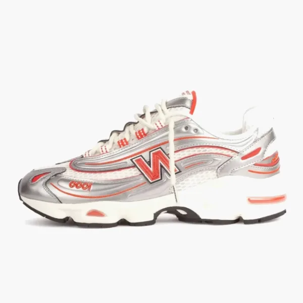 New Balance 1000 x thisisneverthat Metallic Silver Red