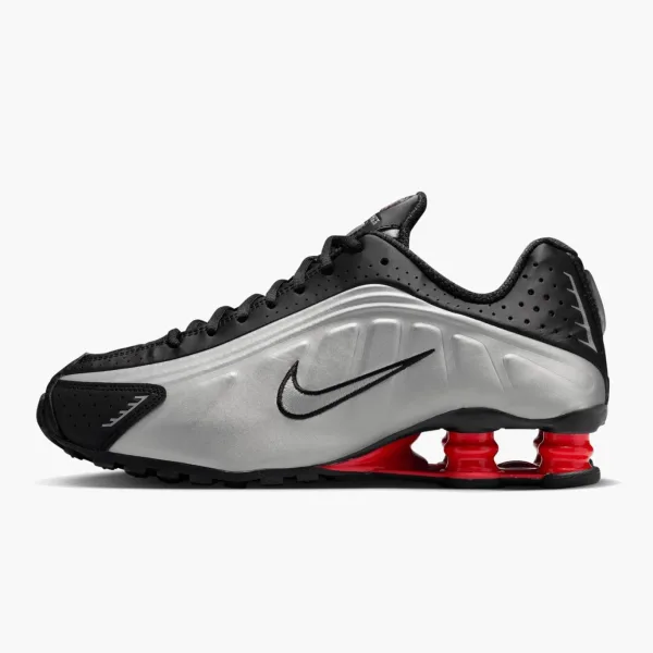 Nike Shox R4 WMNS Black/Metallic Silver