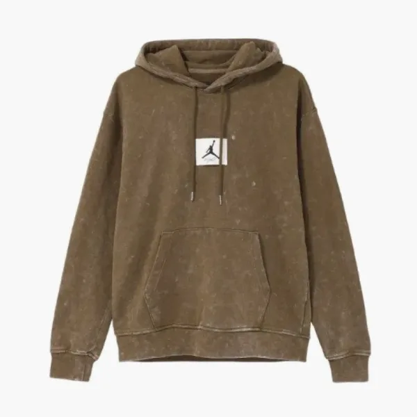Jordan Athletic Hooded Pullover Light Olive
