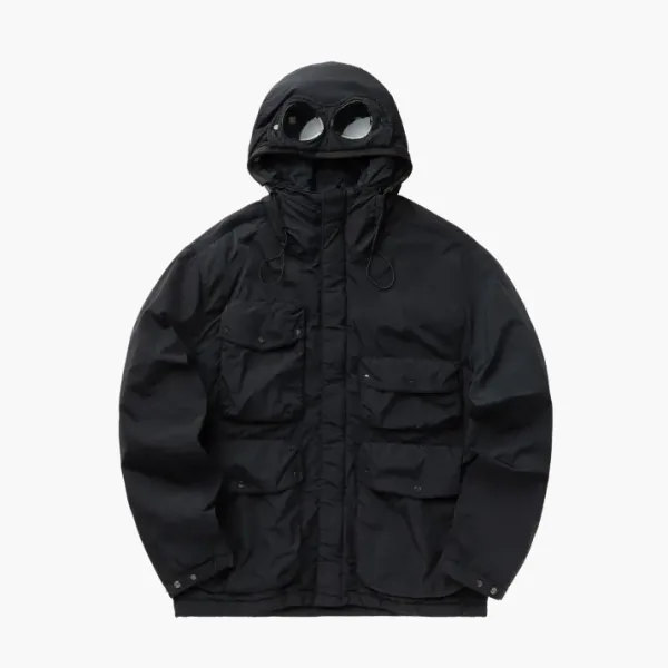 C.P. Company Outerwear Medium Jacket Black