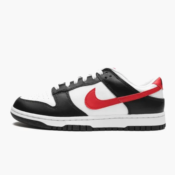 Nike Dunk Low Retro Red Swoosh Panda
