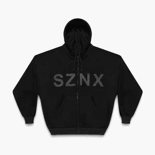 Yeezy HD-10 SZNX Zip Hoodie Black