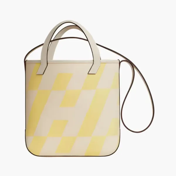 Hermès Cabas Handbags Yellow