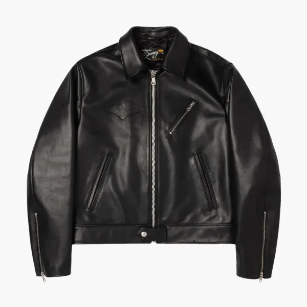 Stussy Biker Jacket Black