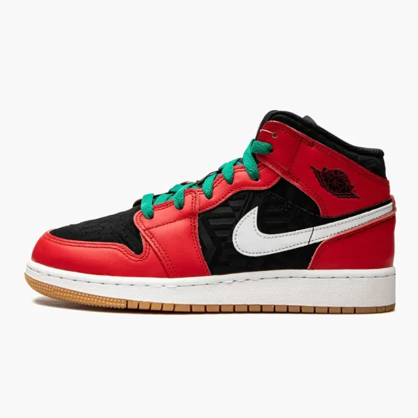Air Jordan 1 Mid SE GS Christmas