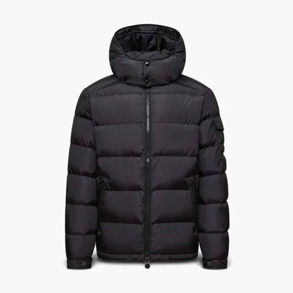 Moncler Maya Short Down Jacket Matte Black