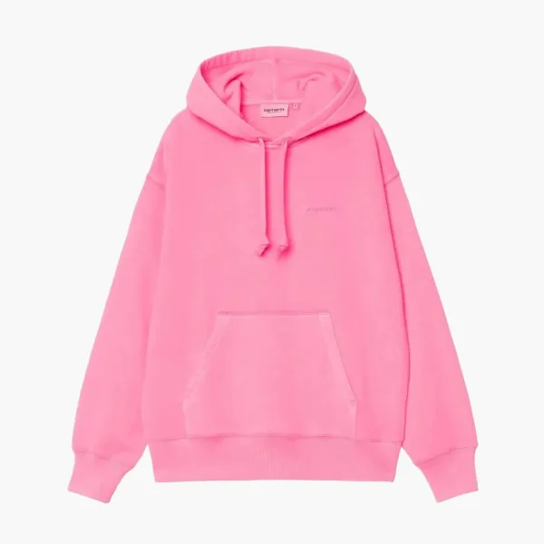 Carhartt WIP Hooded Logo Sweatshirt Pink
