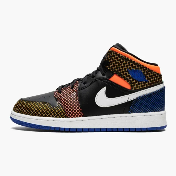 Air Jordan 1 Mid Mmd GS Multi-color