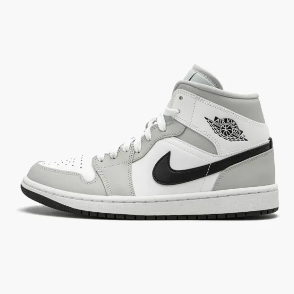 Air Jordan 1 Mid WMNS Light Smoke Grey