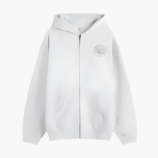 Sporty & Rich SRHWC Worker Jacket White
