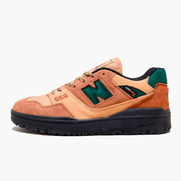 New Balance 550 Size? Cordura Pack - Light Brown Green