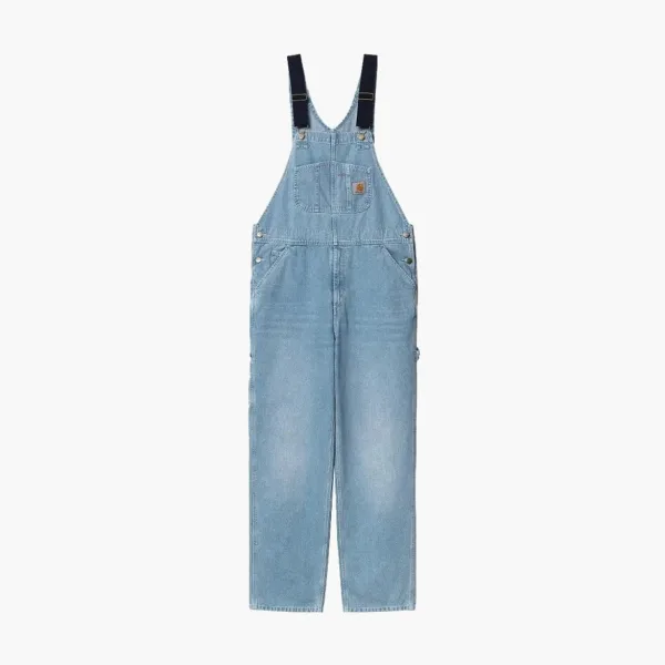 Carhartt WIP Denim Bib Overalls Light Blue