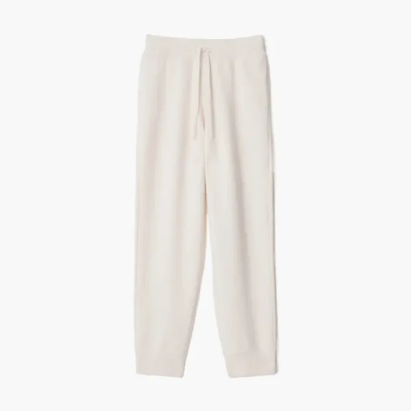 Burberry Cashmere Blend Jogging Pants Chalk
