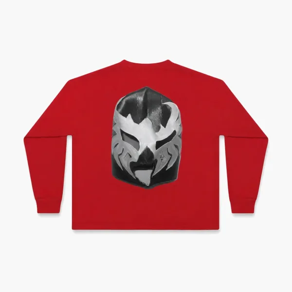 Yeezy LS-03 Mask Long Sleeve Tee Red