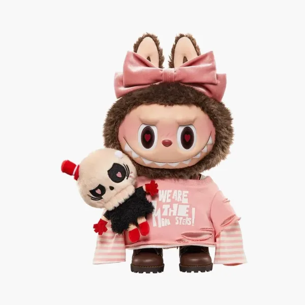 Pop Mart Labubu The Monsters Catch Me If You Like Me Secret Edition Figure Pink (38 СМ)