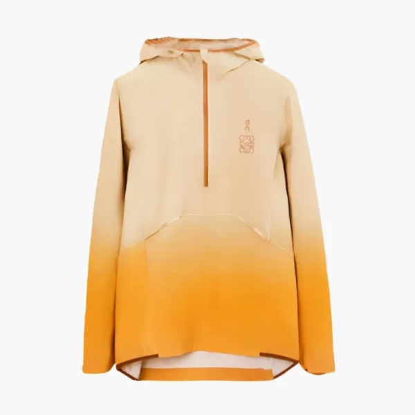 Loewe x On Running Waterproof Anorak Gradient Orange