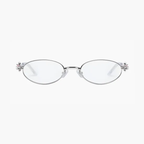 Gentle Monster On Ring 02 Sunglasses Silver/Clear