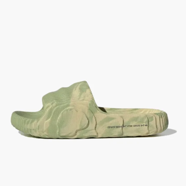 Adidas Adilette 22 Slides Magic Lime St Desert Sand