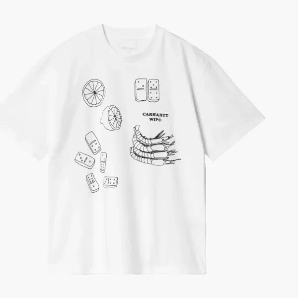 Carhartt WIP Graphic Print T-Shirt White