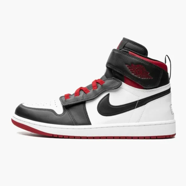 Air Jordan 1 High Flyease Black Gym Red White