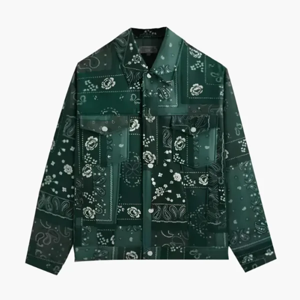 Kith Puffed Jase Satin Trucker Jacket Stadium