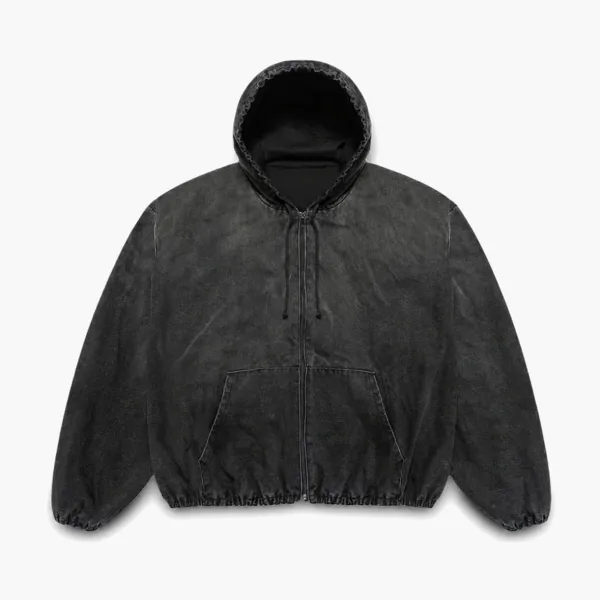 Yeezy JC-09 Washed Hooded Jacket Black