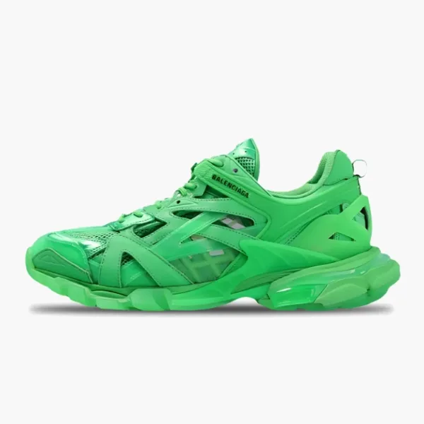 Balenciaga Track 2 Clear Sole - Green