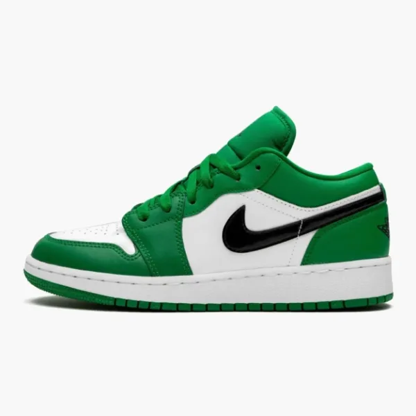Air Jordan 1 Low GS Pine Green