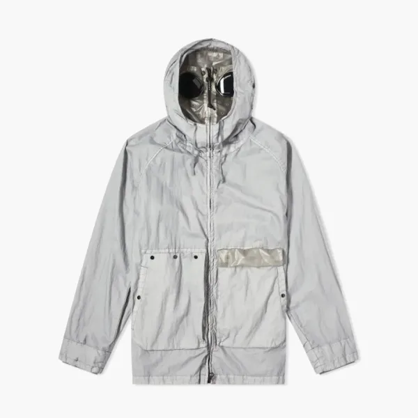 C.P. Company Men's 50 Fili Goggle Jacket Grey