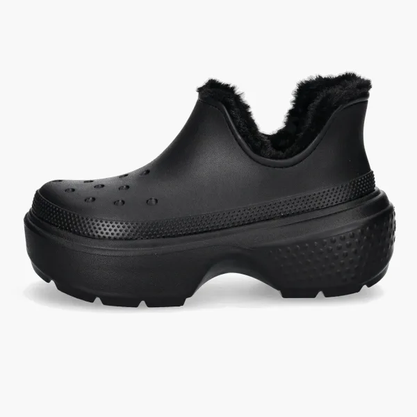 Crocs Stomp Linen Shorty Boots Black