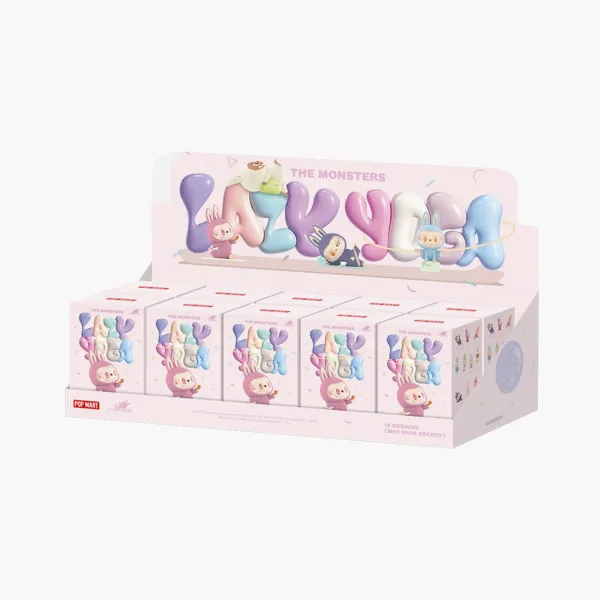 The Monsters Labubu Lazy Yoga Series Figures (10 Blind Boxes) (5.1-11.3 CM)