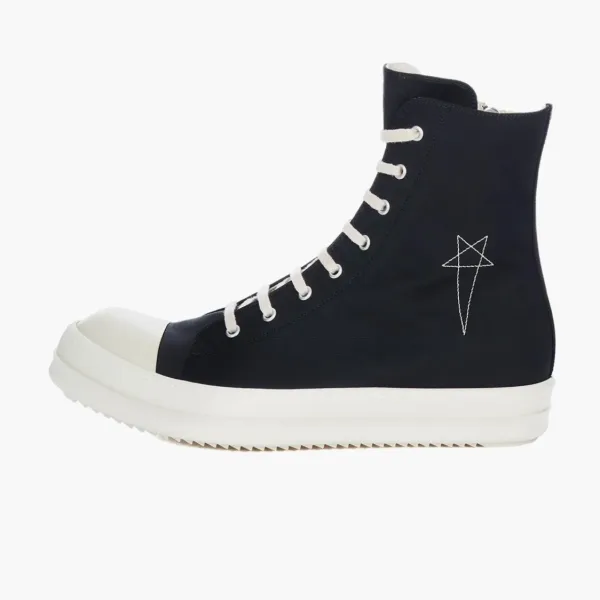 Rick Owens Drkshdw Fogachine HI Pentagram Embroidery Black