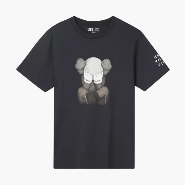 Kaws x Uniqlo Tokyo First Tee Dark Grey