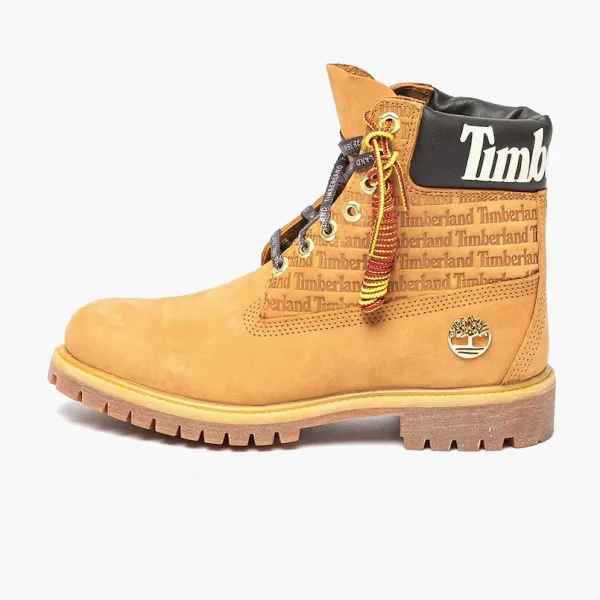 Timberland 6 Inch Premium Logo Waterproof Boots Wheat