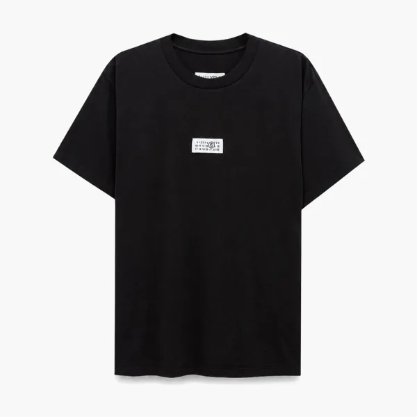 MM6 Maison Margiela Numbers Label T-Shirt Black