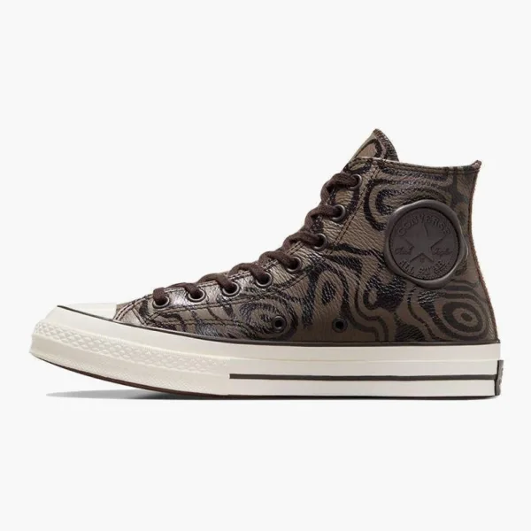 Willy Wonka x Converse Chuck 70 High Chocolate Swirl