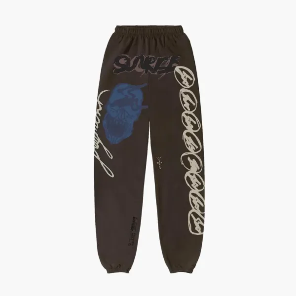 Travis Scott X Fragment Cactus Jack Sunrise Sweats Black