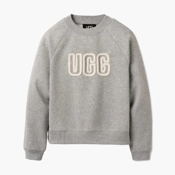 UGG Logo Crewneck Grey Heather
