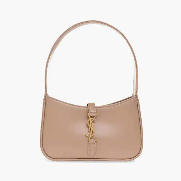 Saint Laurent Le 5 À 7 Hobo Bag Rosy Sand