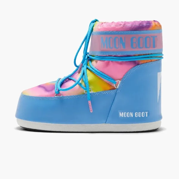 Moon Boot Icon Low Tie Dye Blue