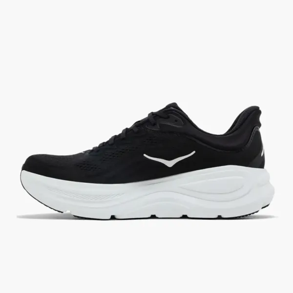Hoka Bondi 9 Black White