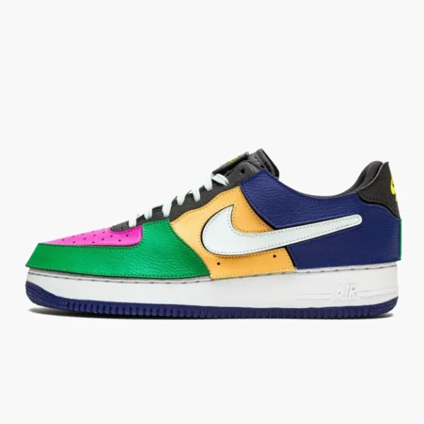Air Force 1/1 Black Multi Color