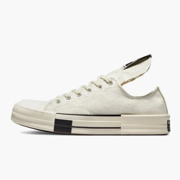 Rick Owens X Converse Drkshdw Drkstar Chuck Taylor All-star 70 Ox White