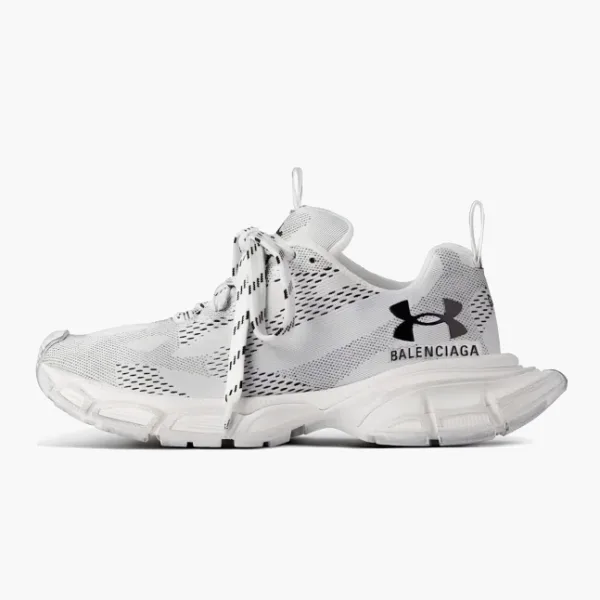 Balenciaga 3XL Knit Sneaker x Under Armour WMNS White