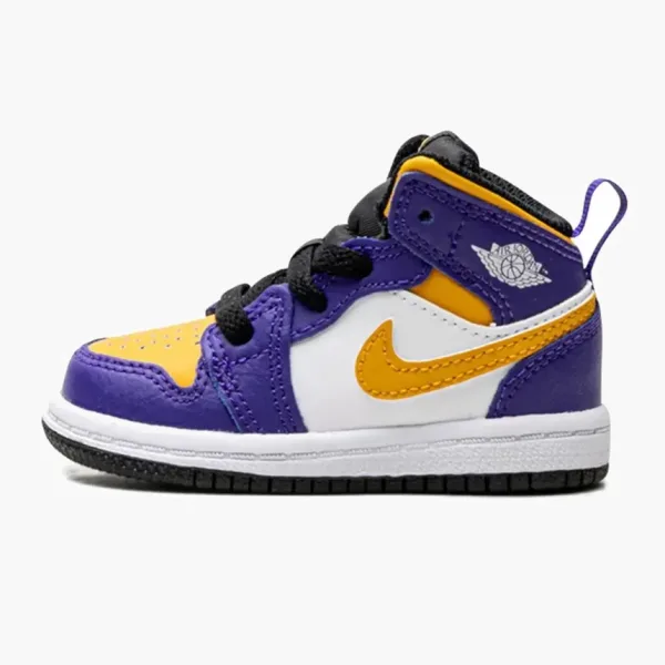 Air Jordan 1 Mid TD Lakers 2022