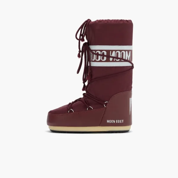 Moon Boot Icon Nylon Burgundy