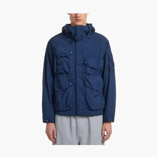 C.P. Company Waterproof Flap Pocket Jacket Blue