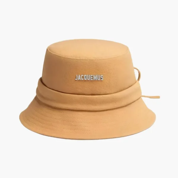 Jacquemus Cotton Hat Cheddar