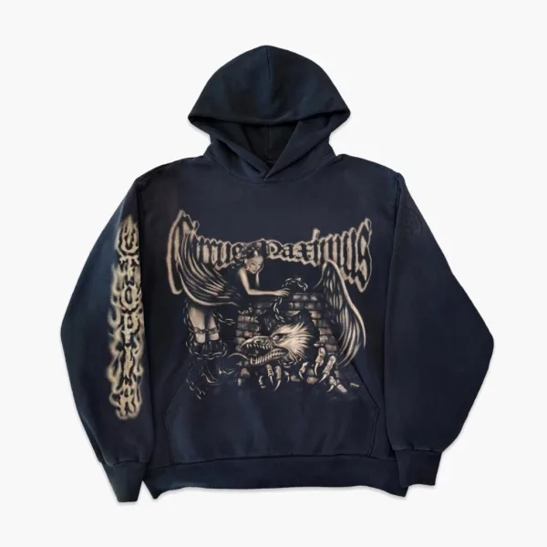 Travis Scott Utopia Concert Exclusive Hoodie Black