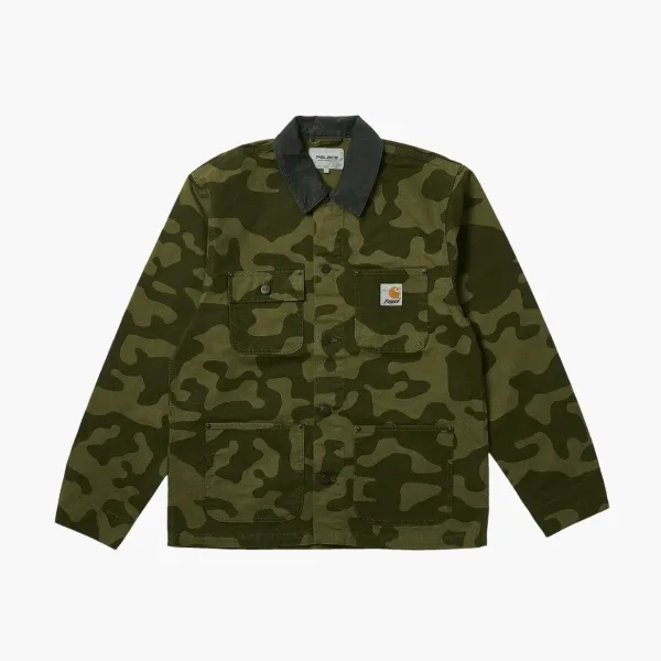 Carhartt Wip x Palace Michigan Coat Dollar Green Camo